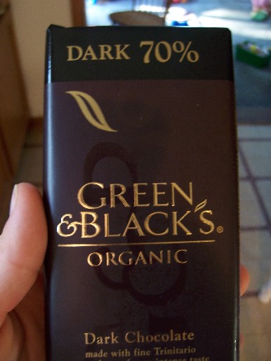 Green and Black 70% Dark Chocolate