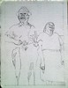 Mr. and Mrs. Andrew Lyman - Pencil Drawing
