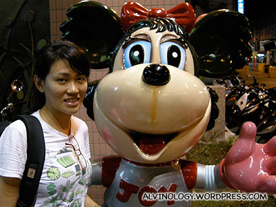 Pirated Mickey Mouse (or is it Minnie?)
