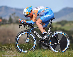 Christian Vande Velde, Tour of California stage 6 individual time trial