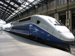 France's TGV (Train a Grand Vitesse) (by: Francois Proulx, creative commons license)
