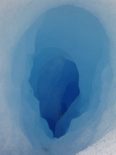 into the blue. Glaciar Perito Moreno