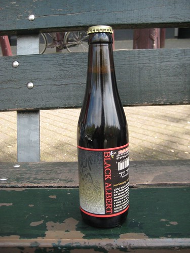 Black Albert stout bottle