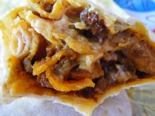 Taco Bell's Chili Fritos Burrito by mytripsandraces
