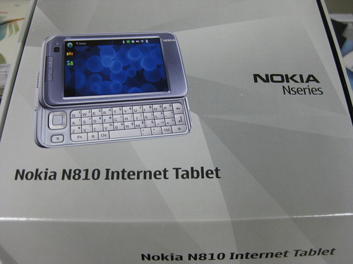 Nokia N810 Box