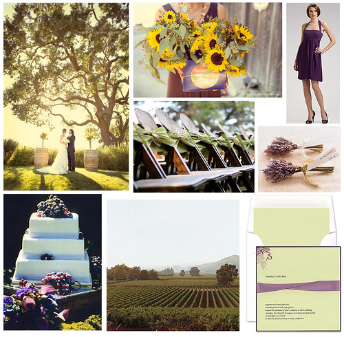 Vineyards offer the perfect backdrop for a lush summer wedding