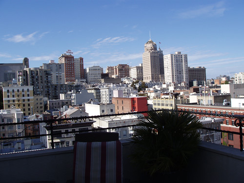 View from Hotel Adagio, SF, May 2011 by suzipaw