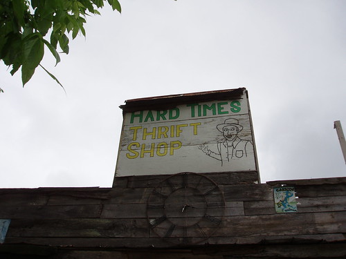 Hard Times Sign, Alabama