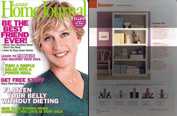 Smock gift wrap in the Ladies Home Journal