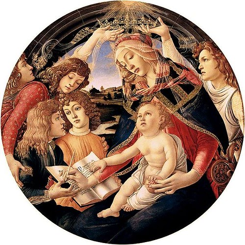 Magnificat Madonna by Sandro Botticelli