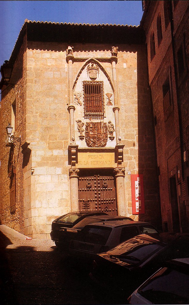 Fachada de la Posada de la Hermandad de Toledo en los años 90
