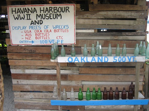 WWII Museum:  Havannah Harbor, Efate Island, Vanuatu