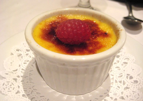 Creme Brulee @ Dal Rae Restaurant by you.