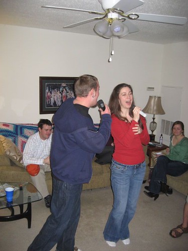 Karaoke with Mike at the Crunk Party