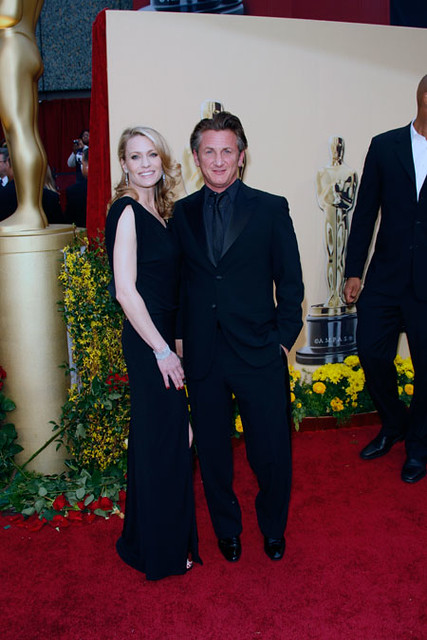 2009 Academy Awards: Robin Wright Penn and Sean Penn by USA TODAY
