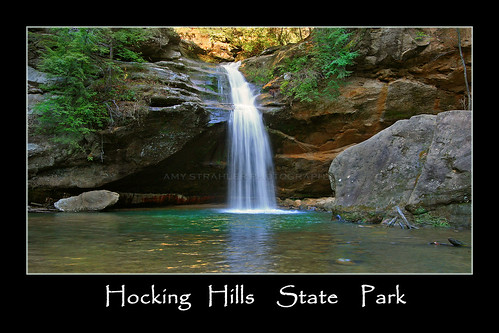 Hocking Hills Lower Falls Waterfall