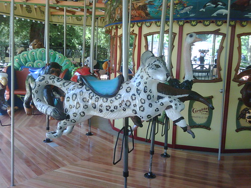 New Carousel at the Sacramento Zoo