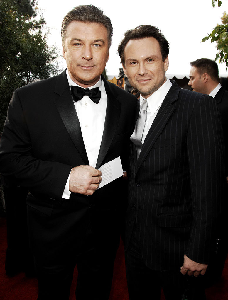 Alec Baldwin and Christian Slater