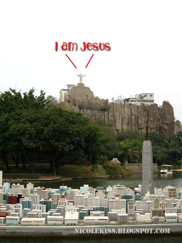 i am jesus over looking new york city