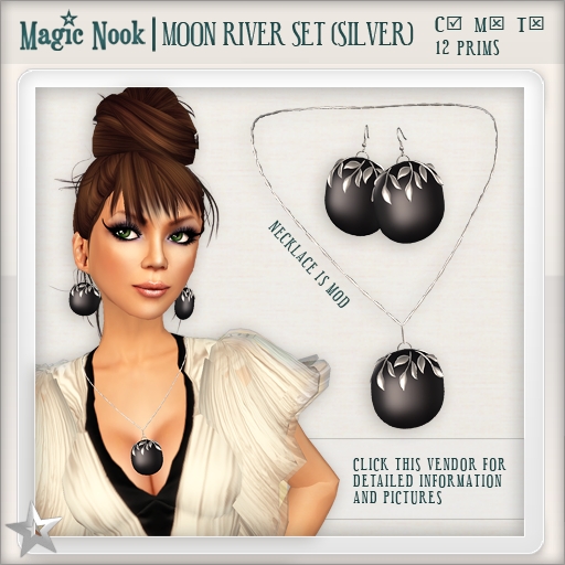 [MAGIC NOOK] Moon River Set (Silver)