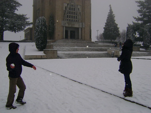 Neve em Guimarães