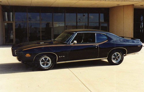 Black 1969 GTO Judge