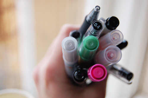 New pens (copyright Hanna Andersson)