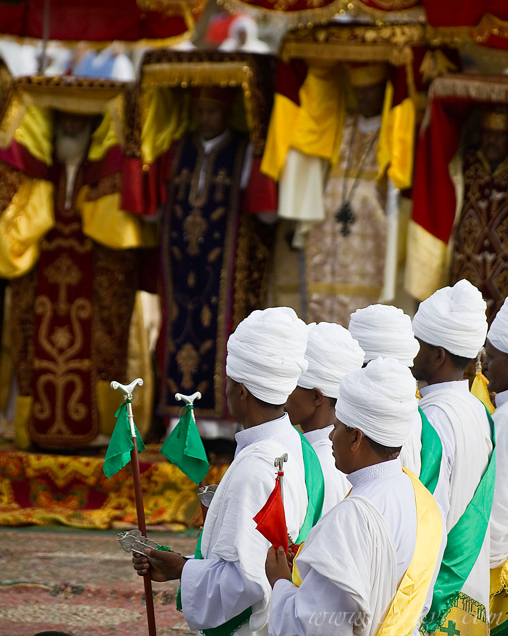 Ceremony, Timkat (Epiphany), Addis Ababa, Ethiopia, January 2009