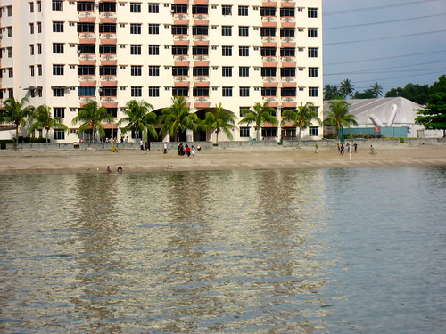 A beach near the hotel