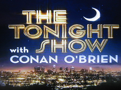 Conan Tonight Show LA
