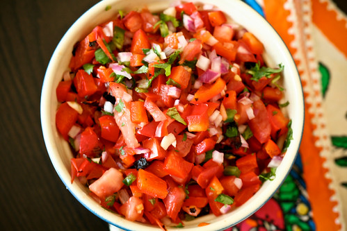 Grilled Red Pepper Salsa
