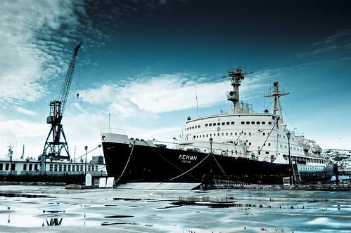 フリー写真素材|乗り物|船・船舶|砕氷船|