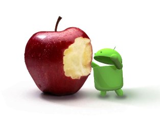 Android Bites Apple