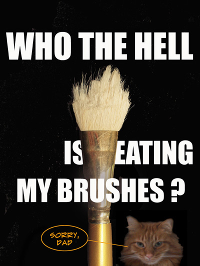 Eating Brushes