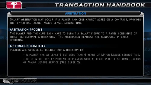 MLB 09 The Show screenshot - Arbitration