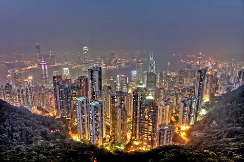 Hong Kong Skyline from