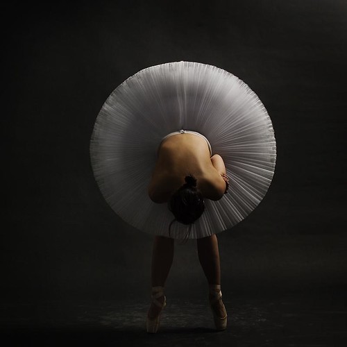 Thumb Foto de una reverencia de bailarina de Ballet