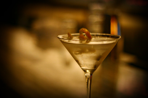 Gin and Vodka Martini with a twist