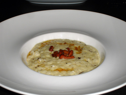 truffle risotto from absynthe