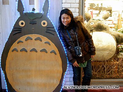 Rachel was excited to see a specialty store selling Totoro toys and other Hayao Miyazakis stuff