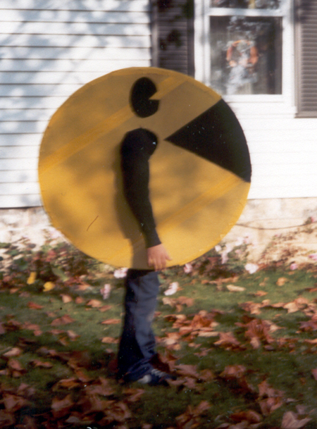 Brother - Pac-Man Costume - side (Click to enlarge)
