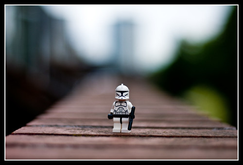 143 of 365: lone trooper