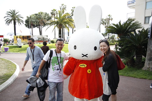 Ming Jin and Tomoko with Miffy