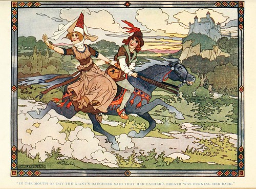005-Charles Folkard- British fairy and folk tales -1920-La batalla de los pajaros