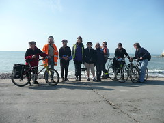 April 6, 2009: Clarion bike ride, Isle of Wight