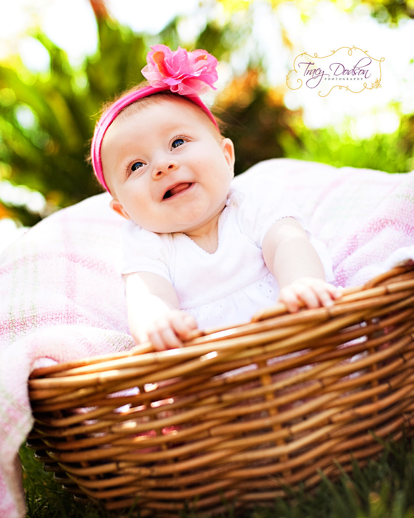 4 Month Baby Portrait | Tracy Dodson Photography
