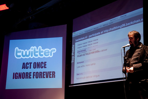 Twitter: Act Once, Ignore Forever