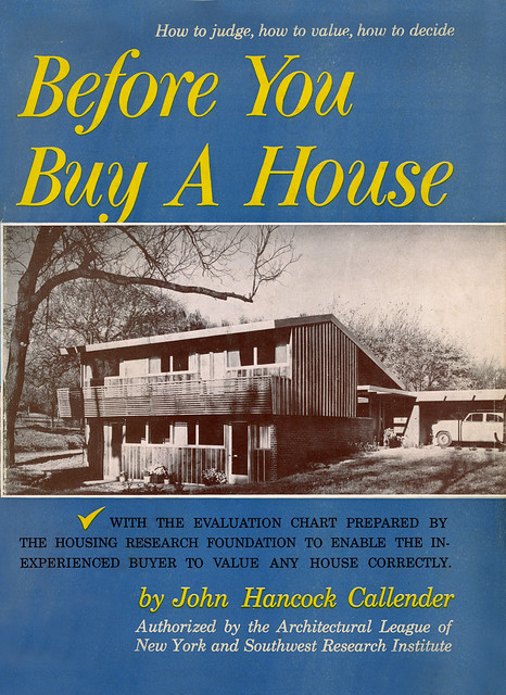 Before You Buy A House by John Hancock Callender