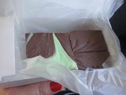 PB and chocolate, mint chocolate fudge