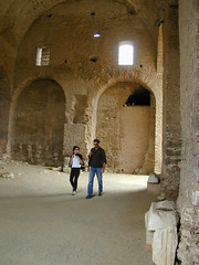 West antechamber of the theater inside the Roman entrance